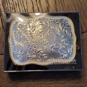 Silver Belt Buckle